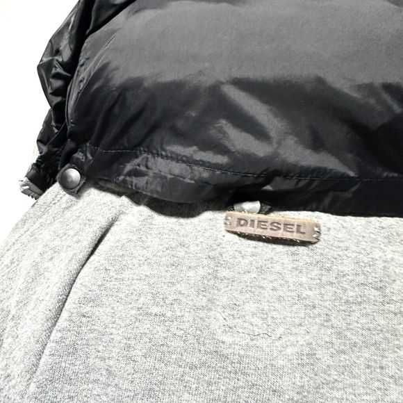 Diesel Women’s Hoodie Jacket Size L Large Packable Shell Windbreaker Full Zip - Picture 14 of 16